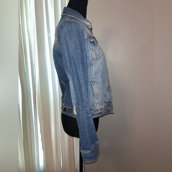 Vintage Hollister Denim Jean Jacket S - Picture 4 of 6